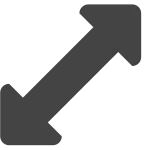 Arrow Resize 5 SVG Icon